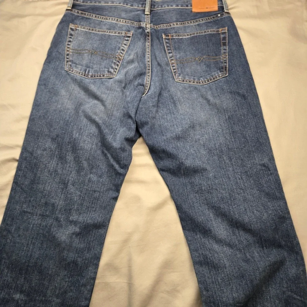 Lucky Brand 181 Relaxed Straight Mens Jeans Blue Denim 34x30 NWT